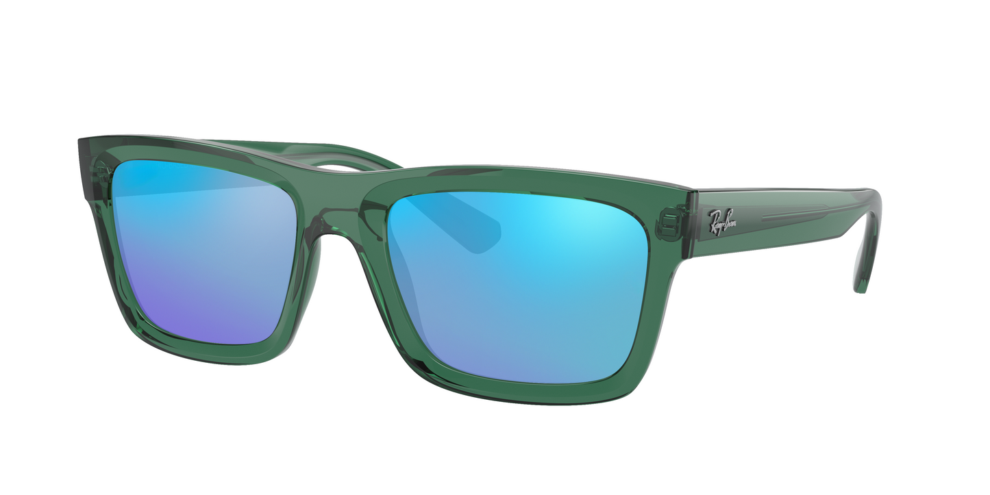TRANSPARENT GREEN, Blue-Mirrored, Sunberryrx