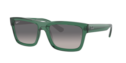 TRANSPARENT GREEN, Grey Gradient-Polarized, Rayban