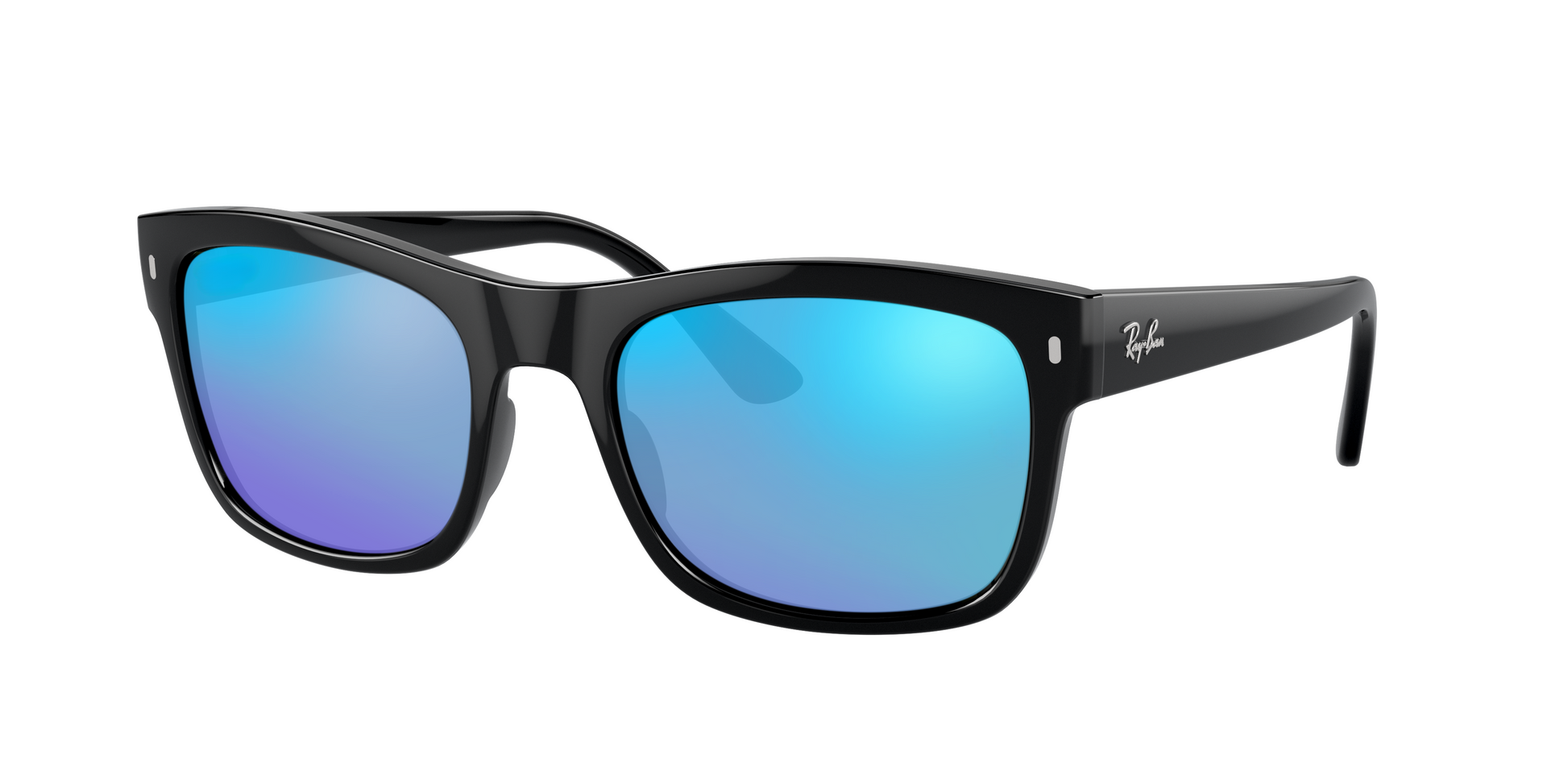 Black, Blue-Mirrored, Sunberryrx