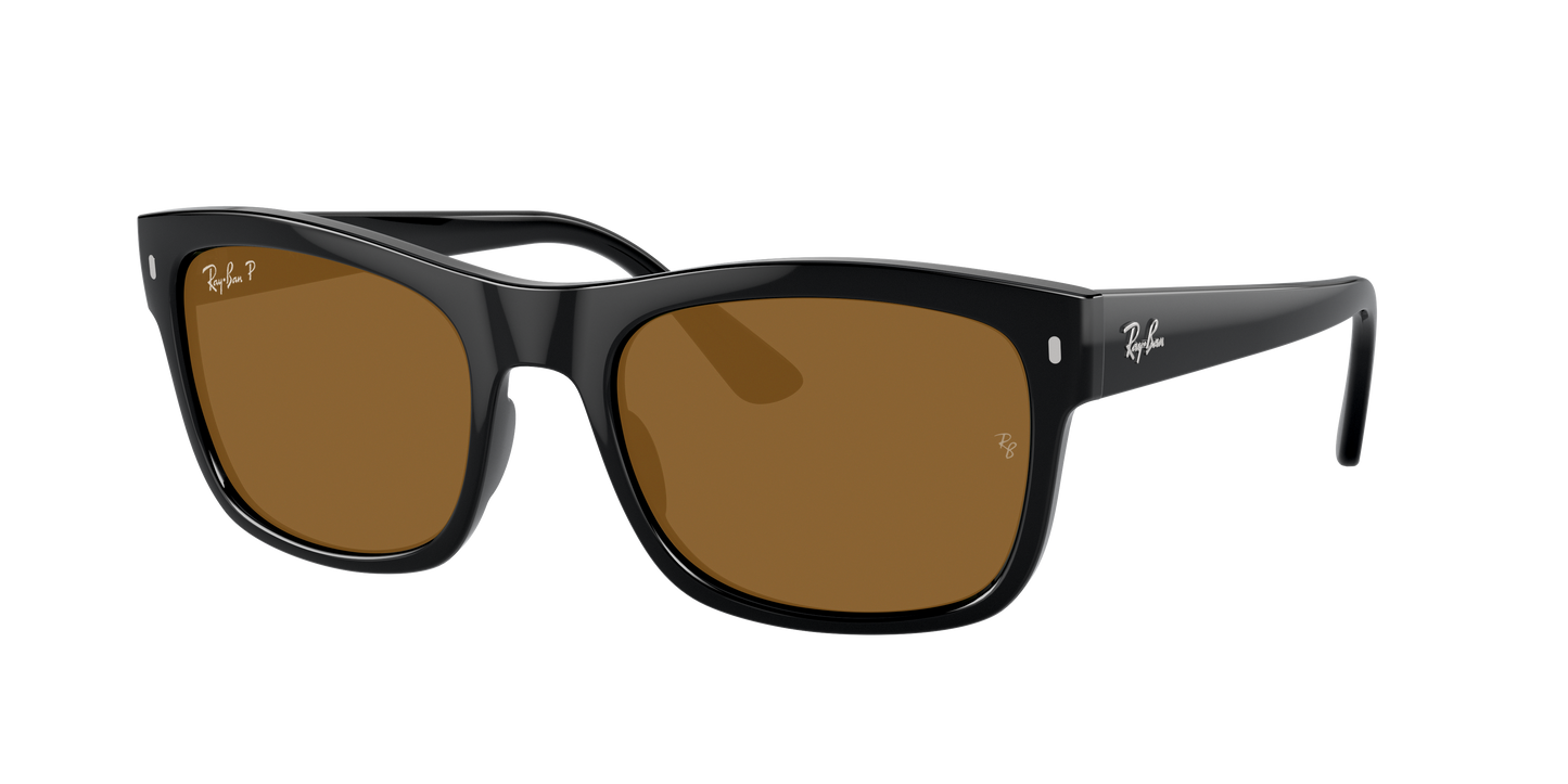Black, Brown-Polarized, Rayban