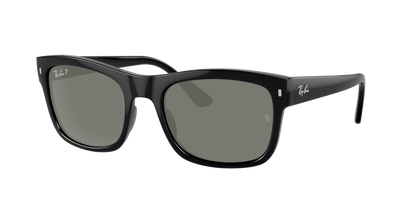 Black, Green-Polarized, Rayban
