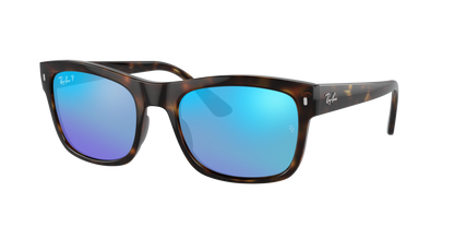 Havana, Mirrored Blue-Polarized, Rayban
