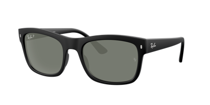 Matte Black, Green-Polarized, Rayban