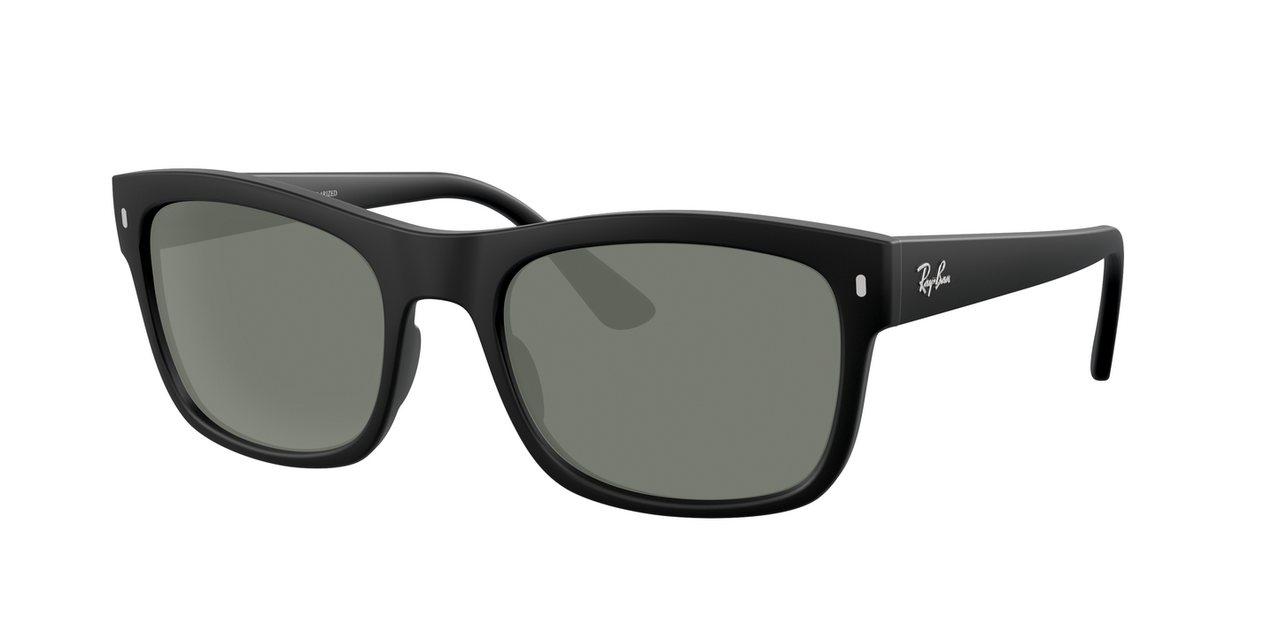 Matte Black, Green-Polarized, Sunberryrx