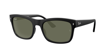 Matte Black, Green, Rayban