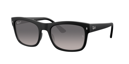 Matte Black, Grey Gradient-Polarized, Rayban