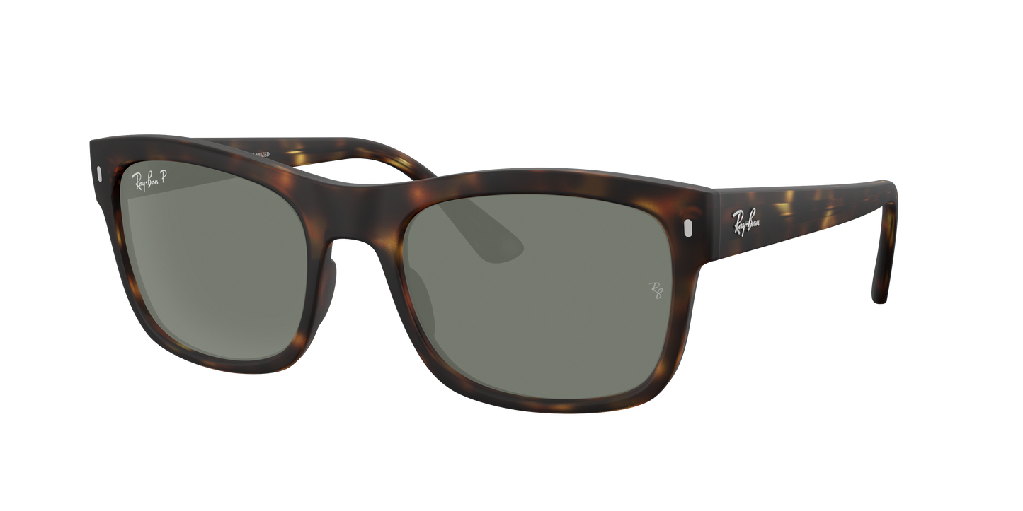 MATTE HAVANA, Green-Polarized, Rayban