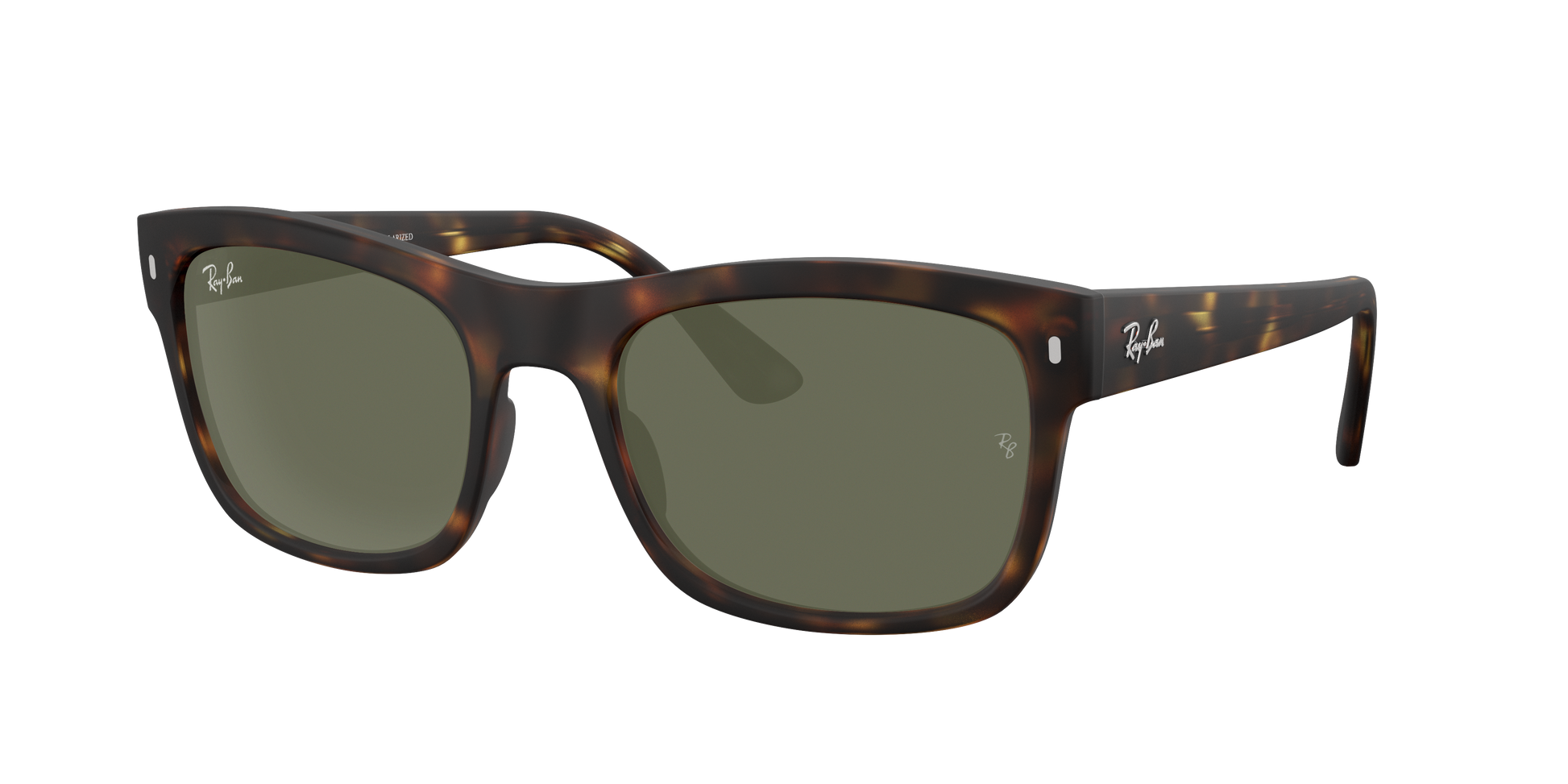 MATTE HAVANA, Green, Rayban