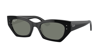 Black, Green-Polarized, Rayban