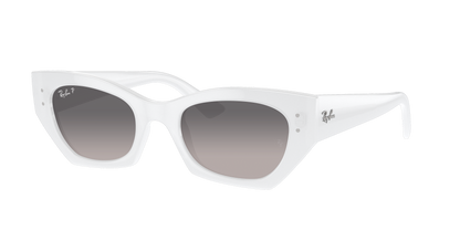 WHITE SNOW, Grey Gradient-Polarized, Rayban