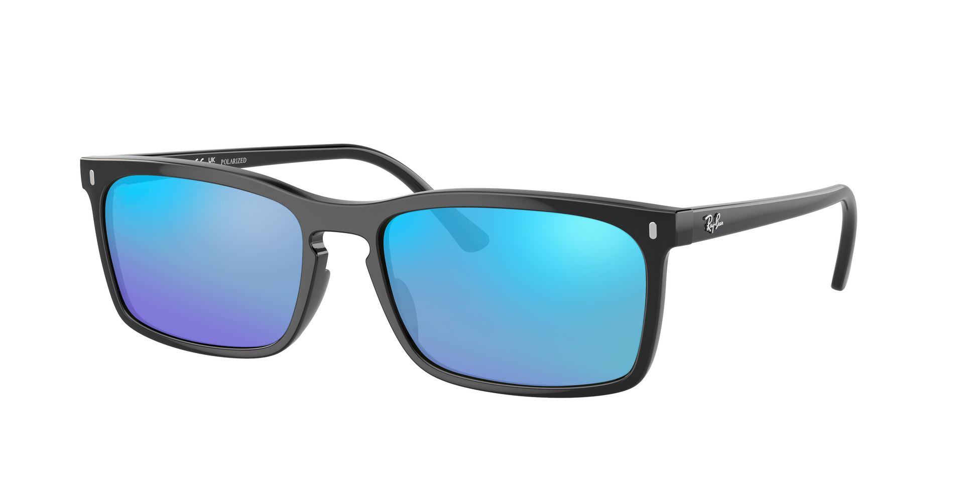 Black, Blue-Mirrored, Sunberryrx