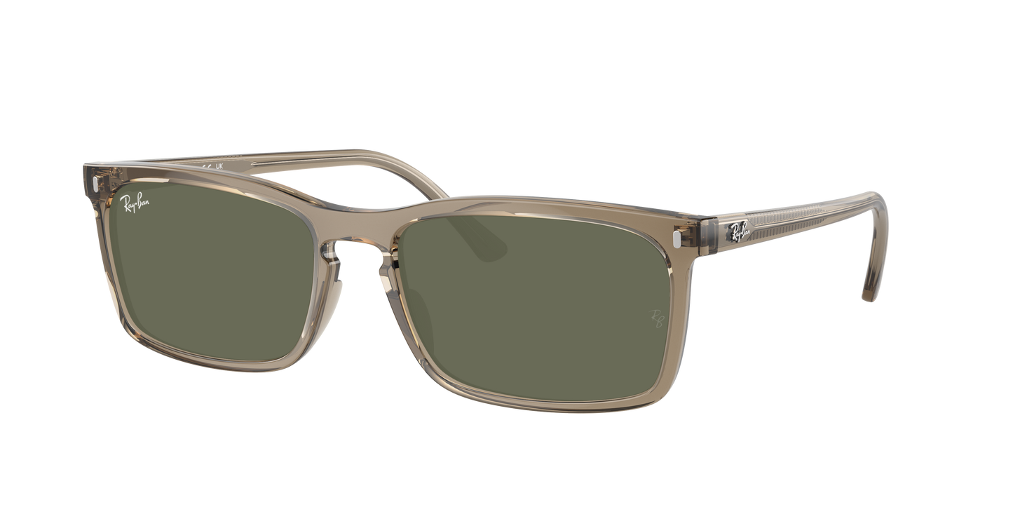 TRANSPARENT BROWN, Green, Rayban