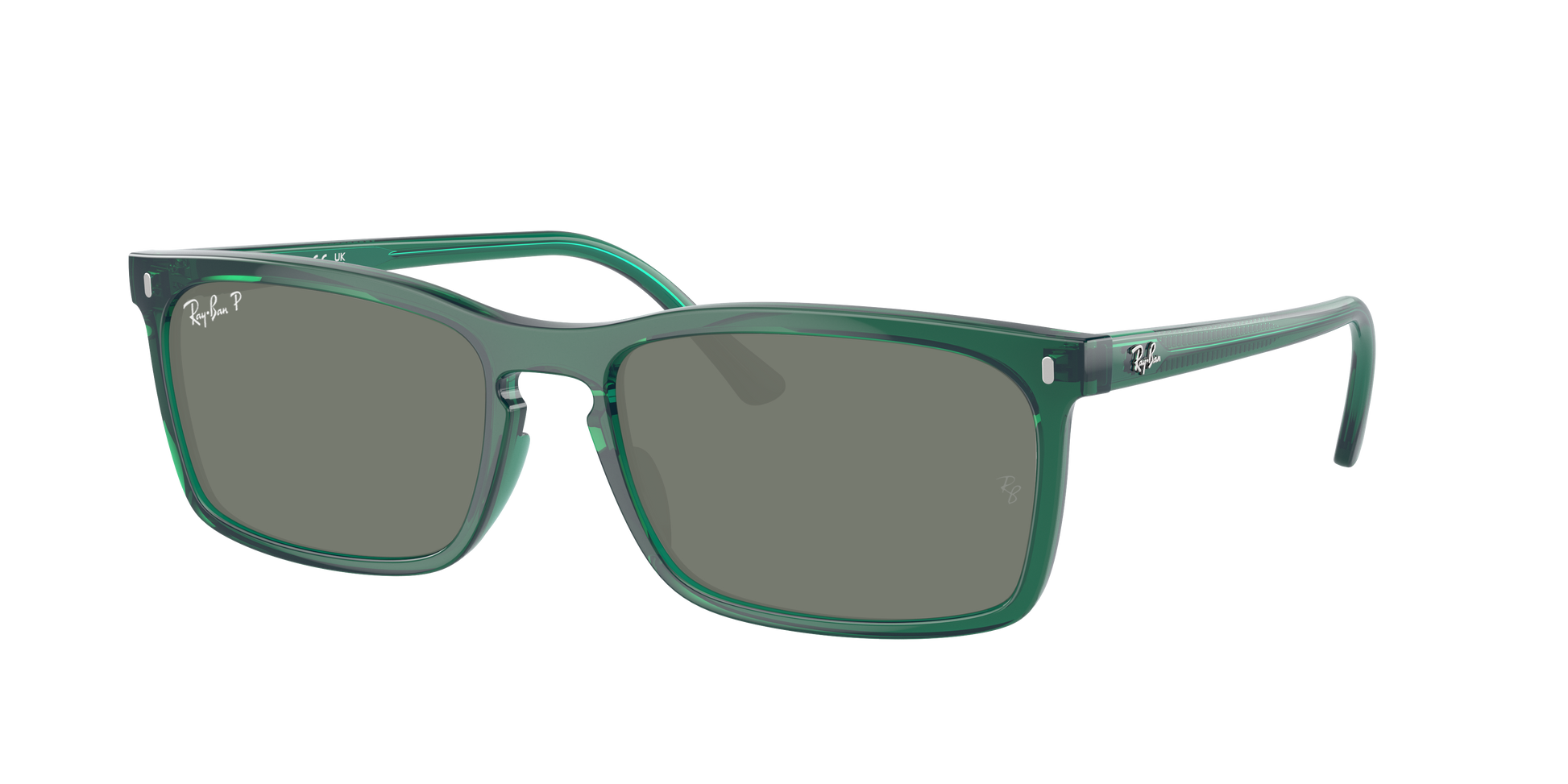 TRANSPARENT GREEN, Green-Polarized, Rayban