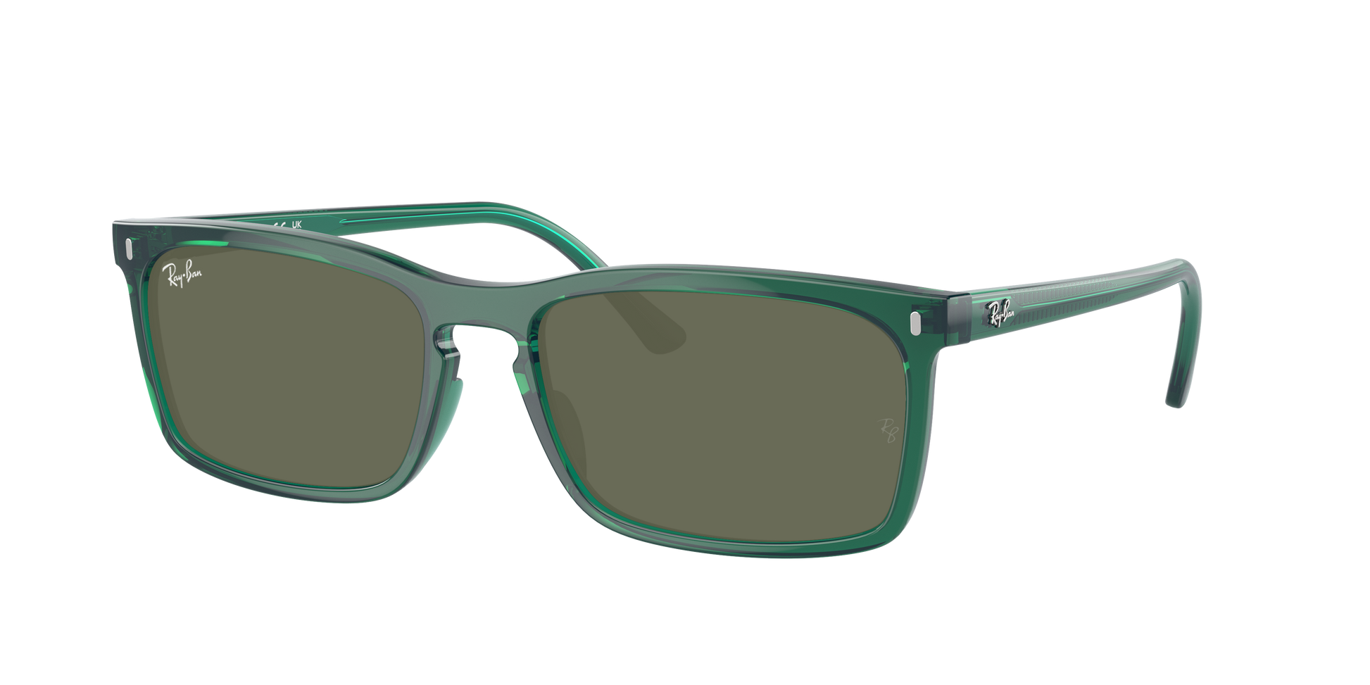 TRANSPARENT GREEN, Green, Rayban