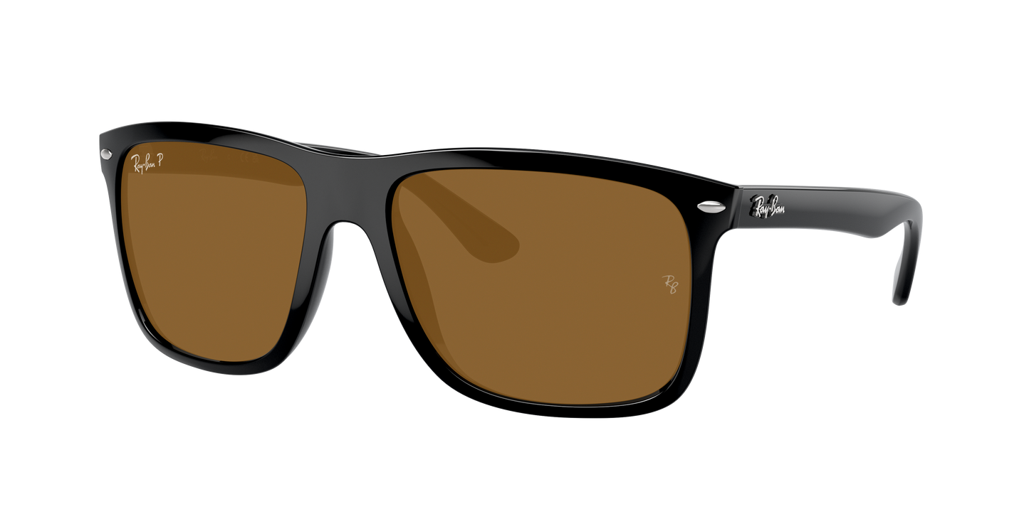 Black, Brown-Polarized, Rayban