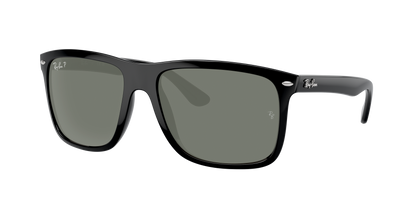 Black, Green-Polarized, Rayban