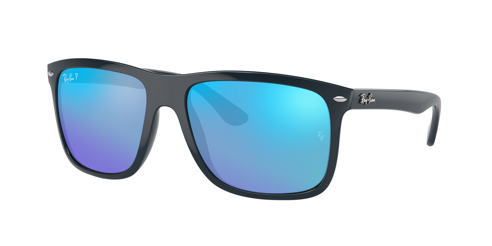 Blue, Mirrored Blue-Polarized, Rayban