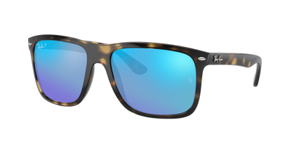 Havana, Mirrored Blue-Polarized, Rayban