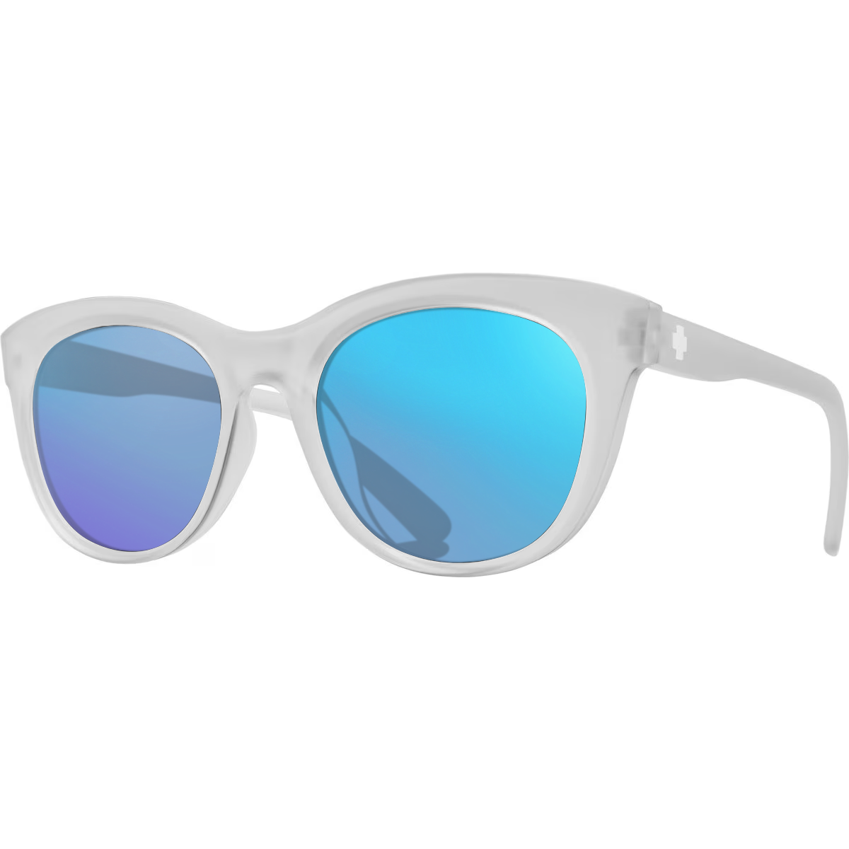 Matte Crystal, Blue-Mirrored
