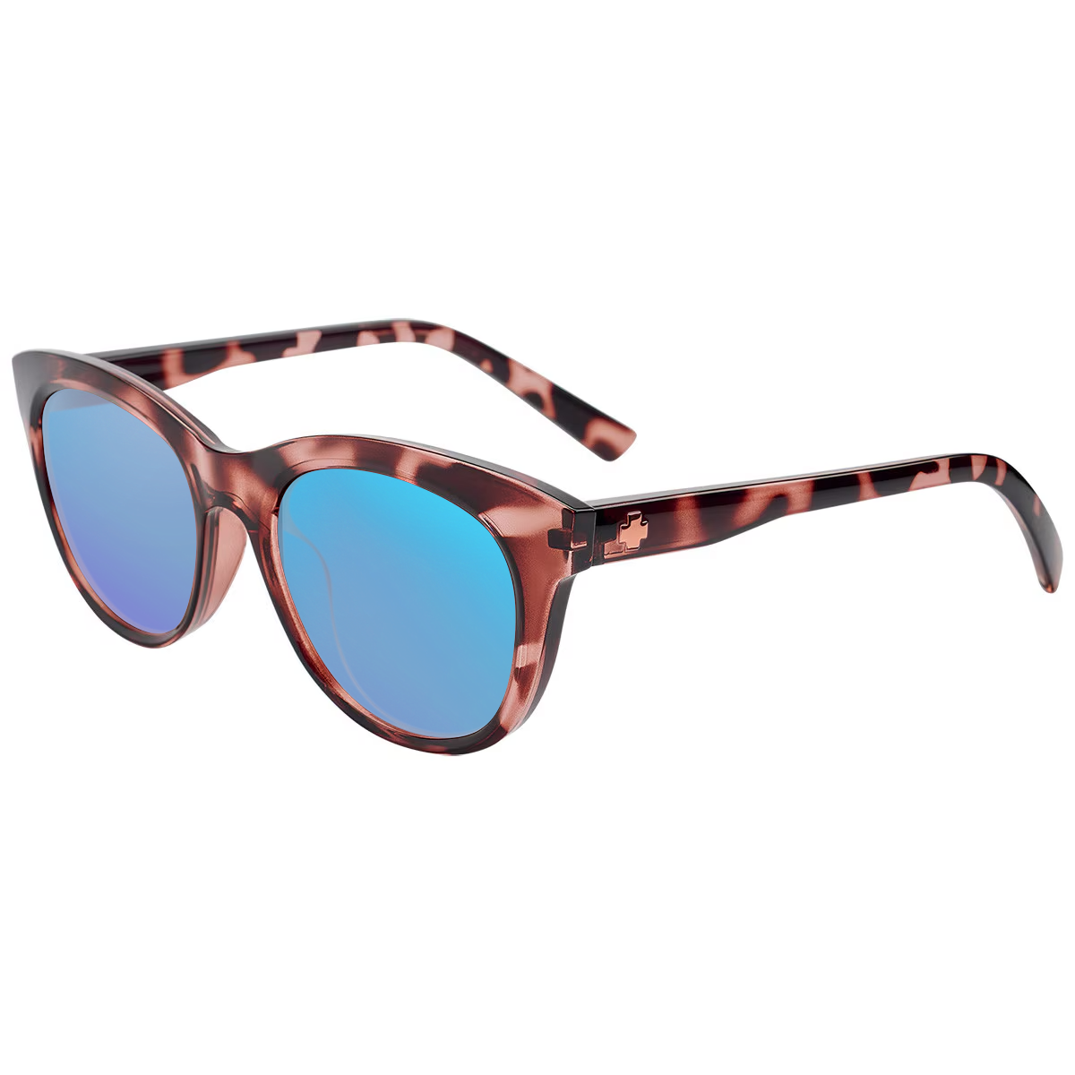 Peach Tort Bronze, Blue-Mirrored