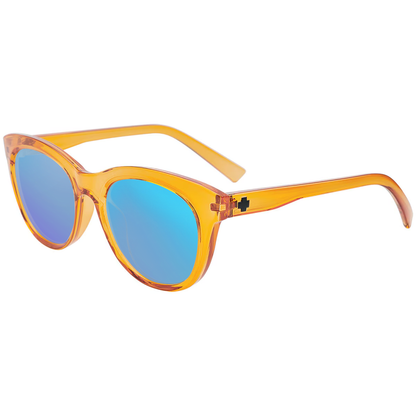 Translucent Orange, Blue-Mirrored