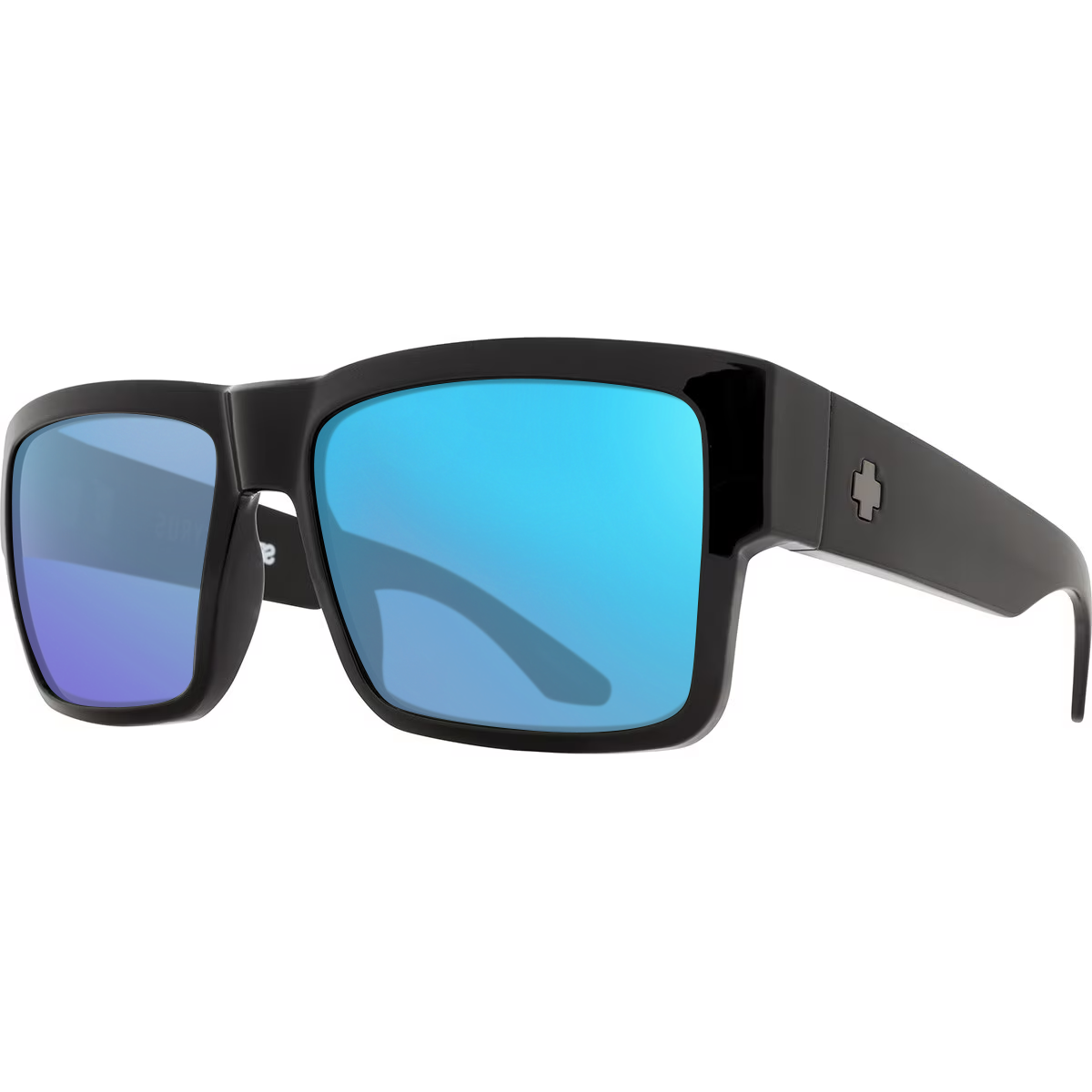 Black, Blue-Mirrored