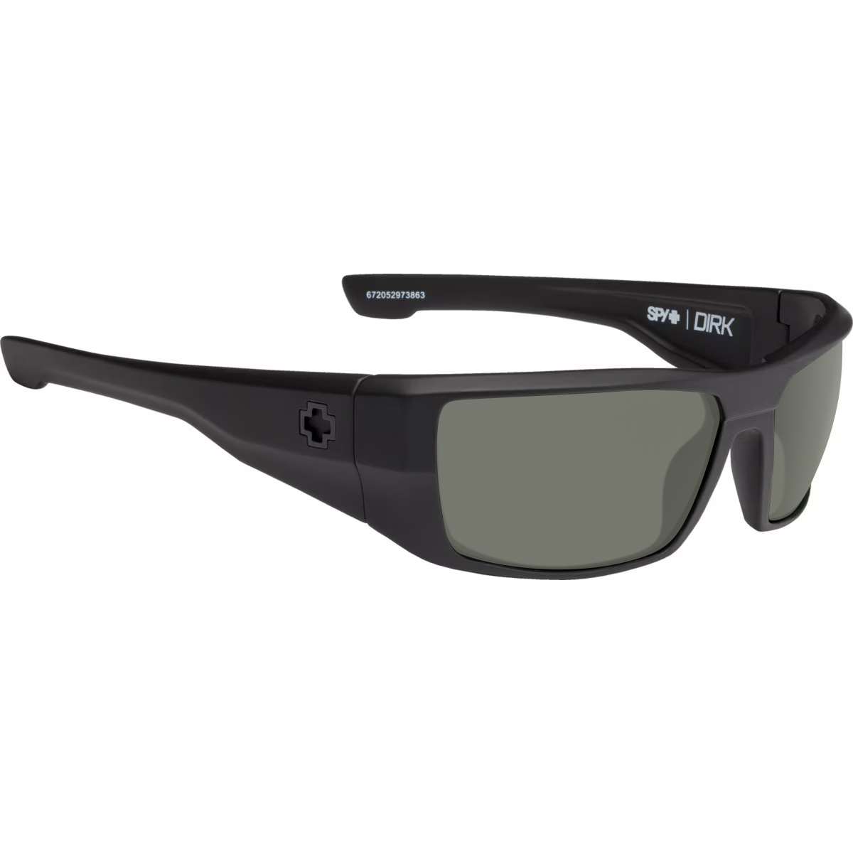 Soft Matte Black, Green-Polarized