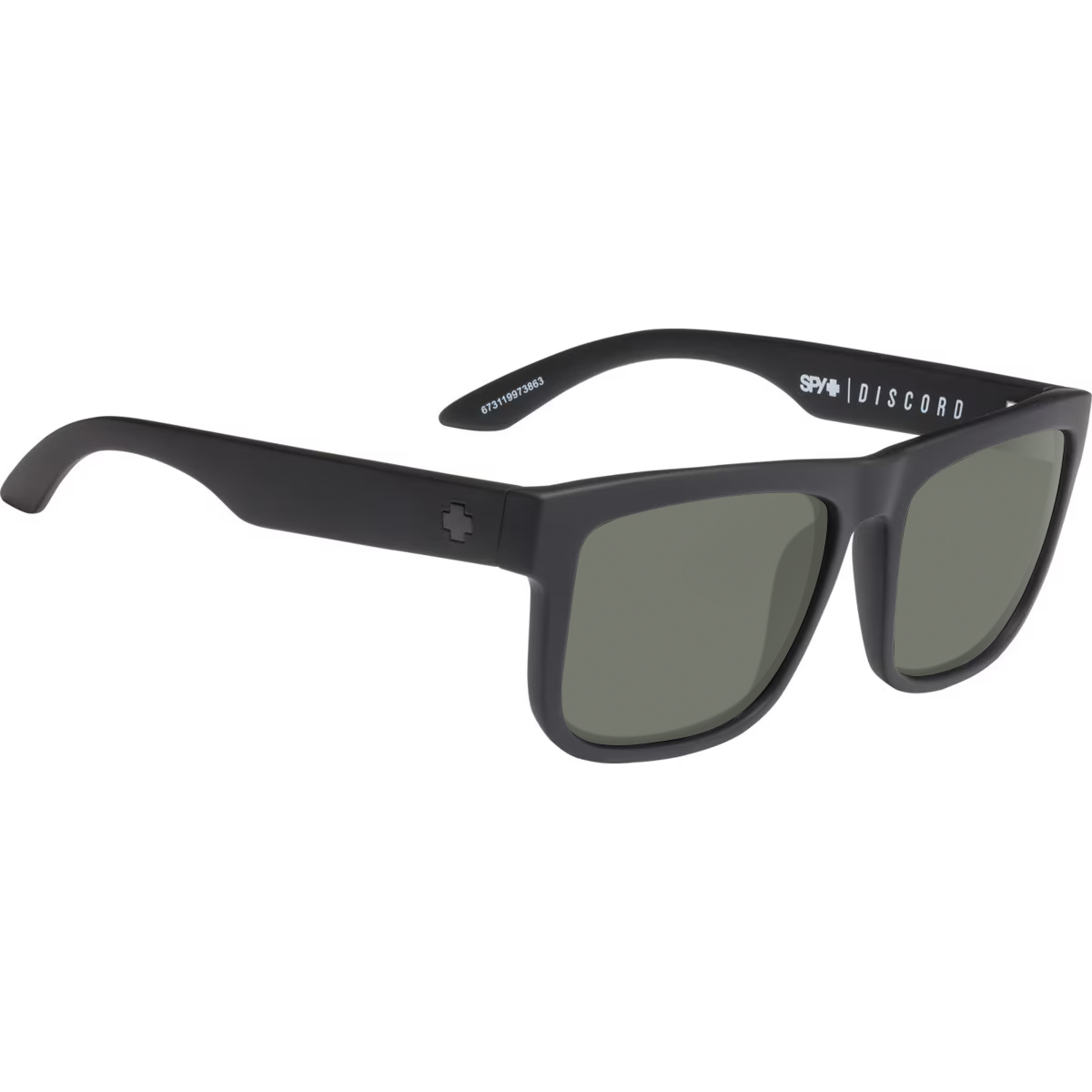 Soft Matte Black, Green-Polarized