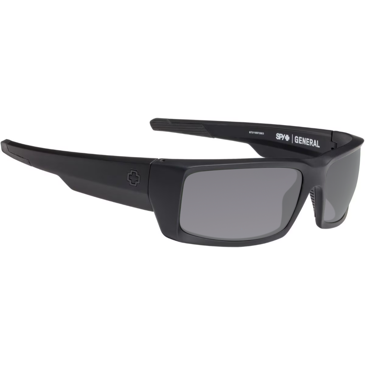 Dale Jr Matte Black, Grey-Polarized