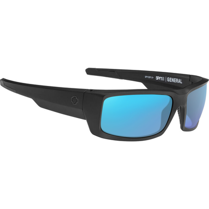 Sosi Ansi Rx Matte Black, Blue-Mirrored
