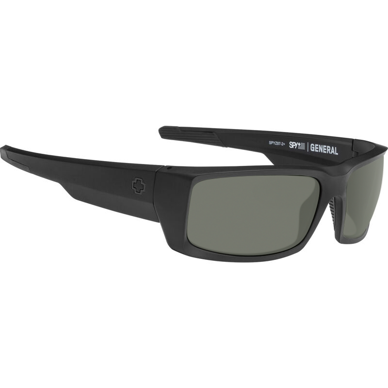 Sosi Ansi Rx Matte Black, Green-Polarized