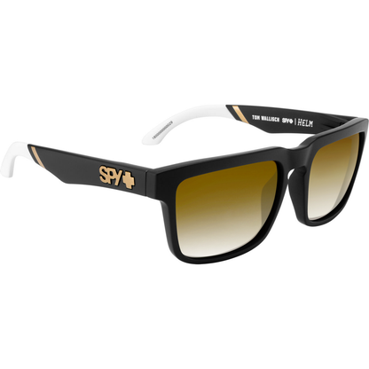 SPY + Tom Wallisch Matte Black, Brown Gradient