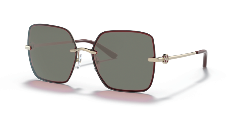 Gold, Green-Polarized