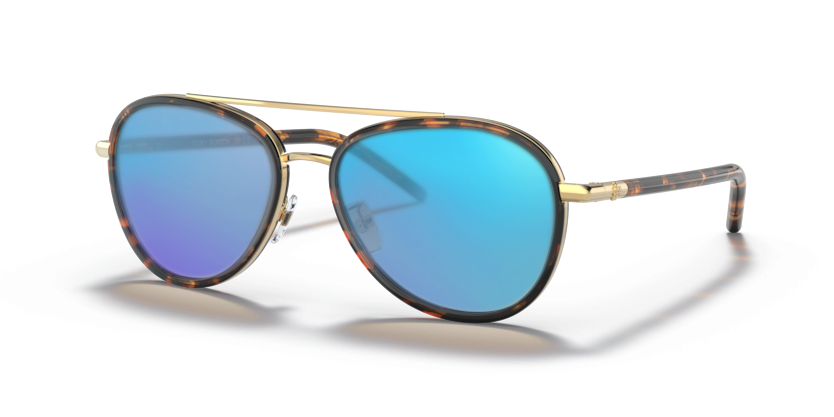 Dark Tortoise, Blue-Mirrored