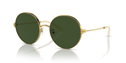 Gold, Green-Polarized