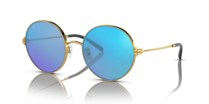 Gold, Blue-Mirrored