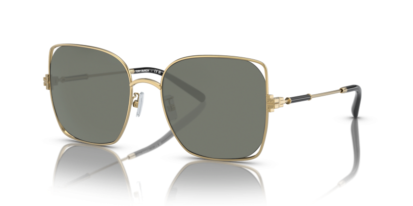 Gold, Green-Polarized