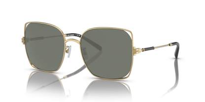 Gold, Green-Polarized