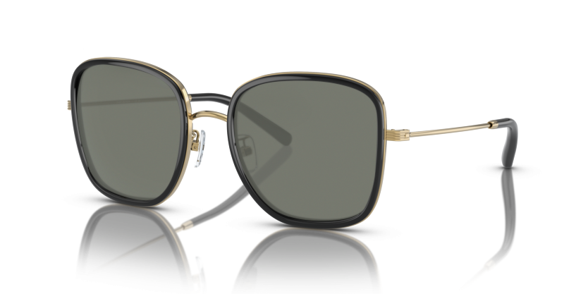 Black, Green-Polarized