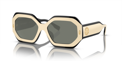 Black/Ivory, Green-Polarized