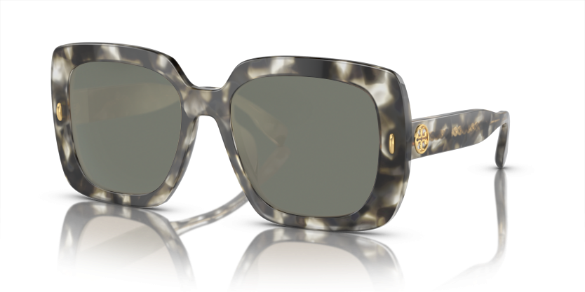 Black/White Tortoise, Green-Polarized