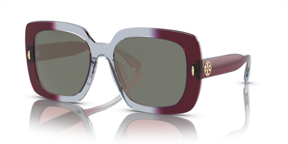 Gradient Burgundy, Green-Polarized