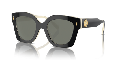 Black/Ivory, Green-Polarized