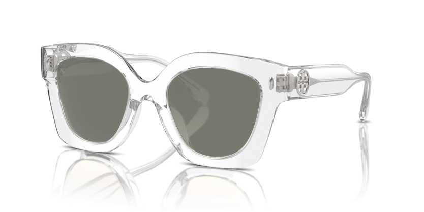 Clear, Green-Polarized