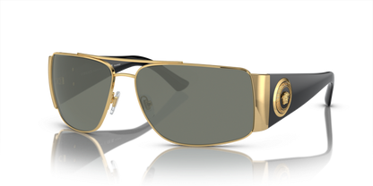 Gold, Green-Polarized