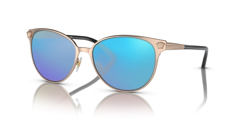 Pink Gold, Blue-Mirrored