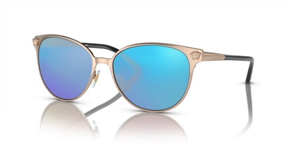 Pink Gold, Blue-Mirrored