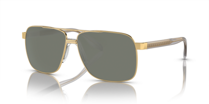 Gold, Green-Polarized