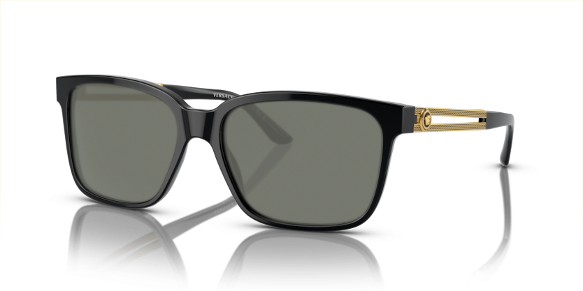 Black, Green-Polarized