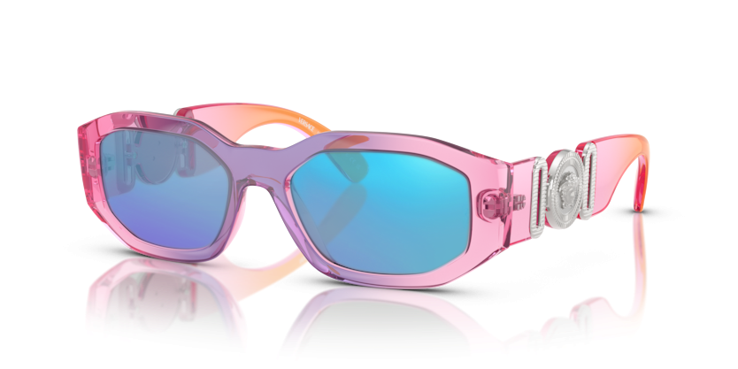 Pink, Blue-Mirrored